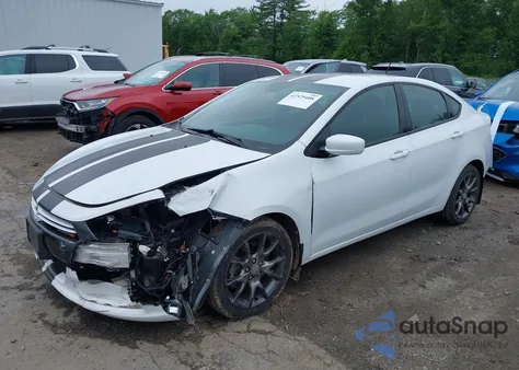 2013 Dodge Dart Rallye из США, поврежденный, VIN 1C3CDFBA1DD143360